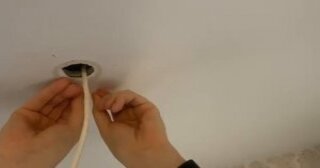 Установка люстры в Ейске в октябре